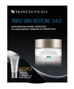 Skinceuticals Promo Triple Lipid Restore 2:4:2 Cream 48ml & Δώρο Ultra Facial Uv Defence Spf50+, 15ml 2