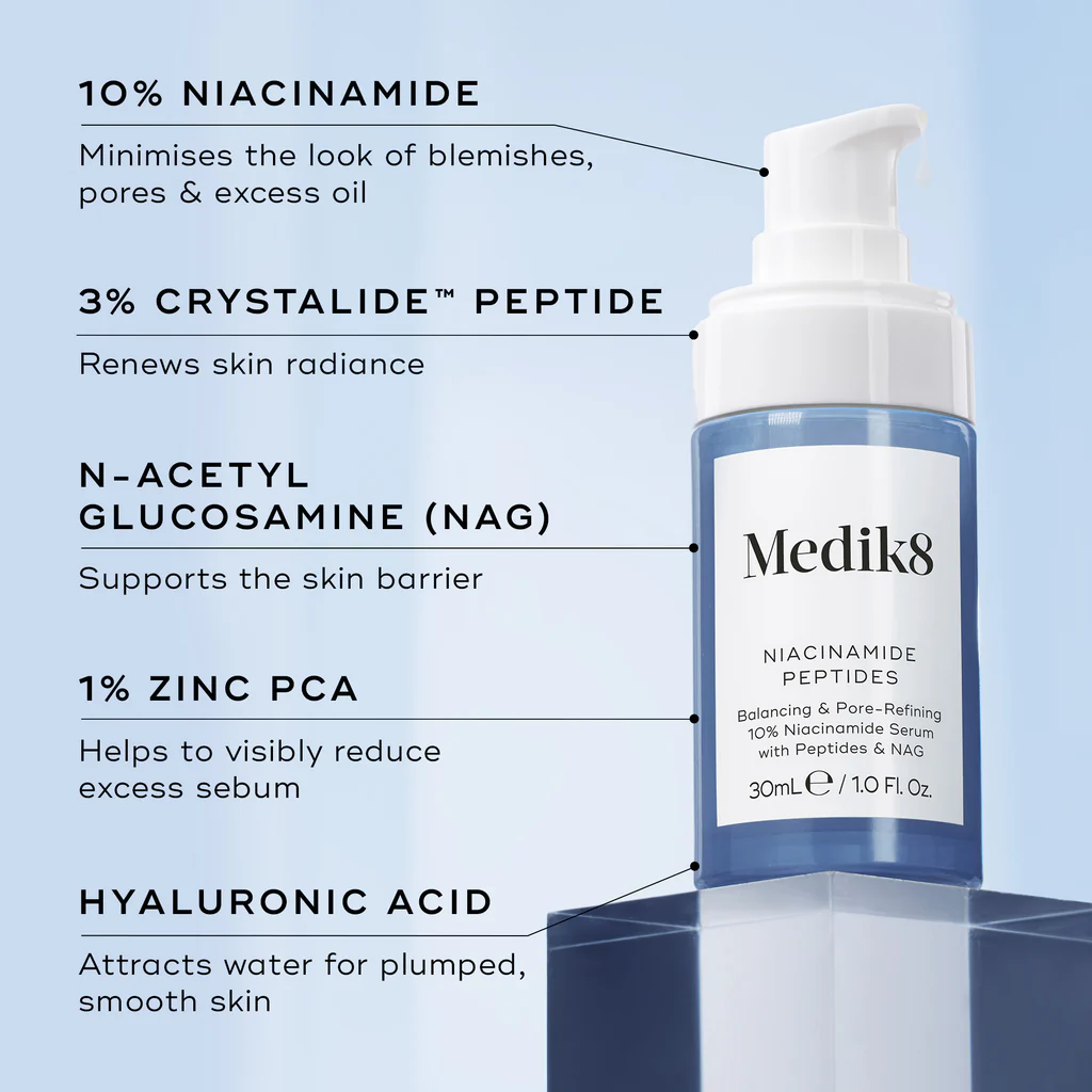Medik8 Niacinamide Peptides 30ml - Image 3